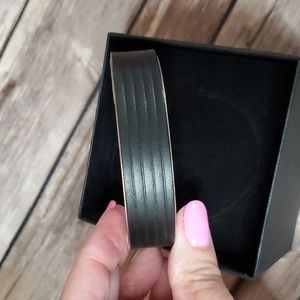 Men's Dior Bracelet, Medium, Mini Pleats St Leather